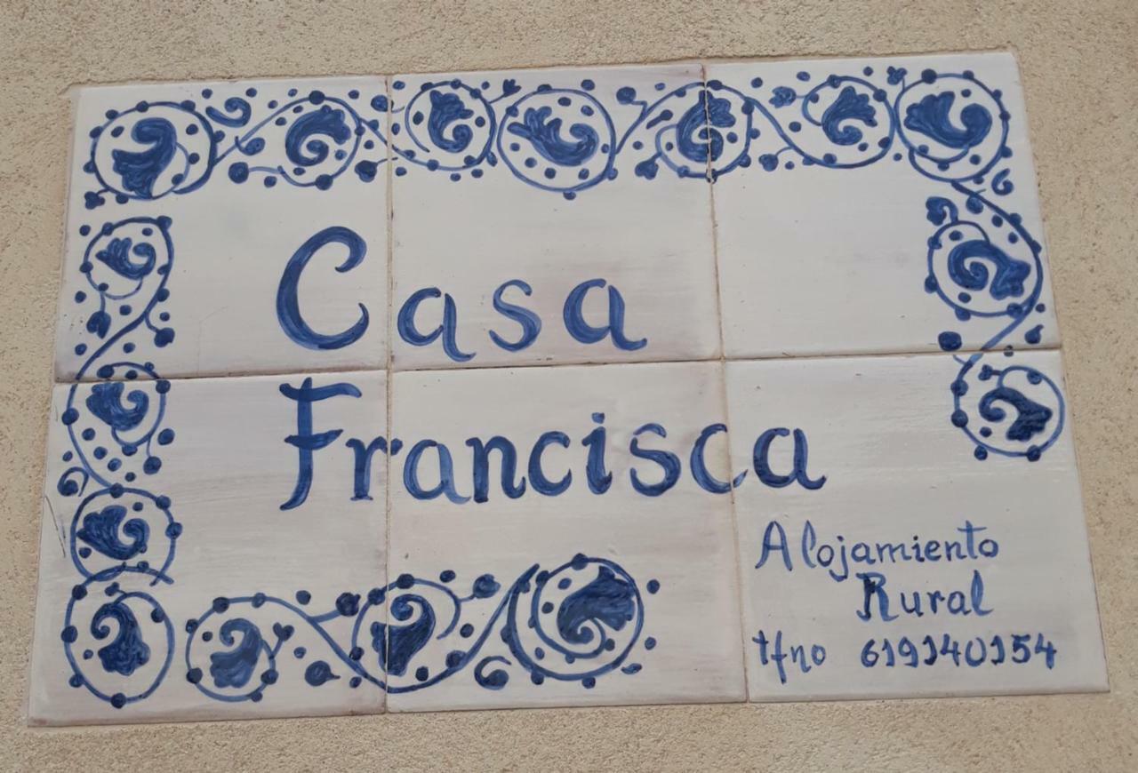 Casa Rural Francisca Requena Exteriör bild